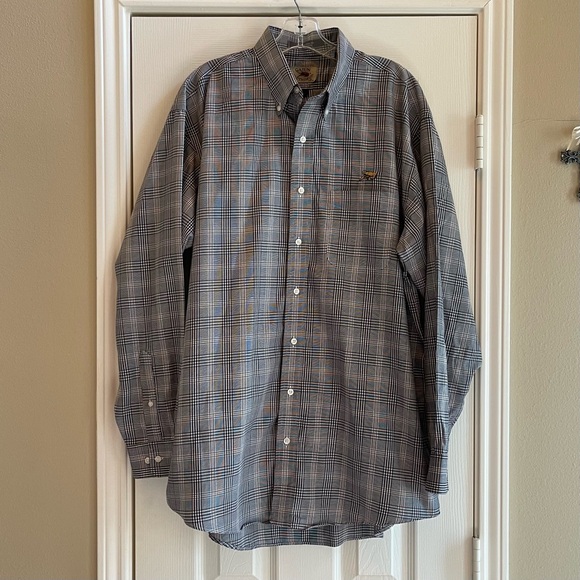 Cajun Clothing Co - Men’s Long Sleeve Shirt - Embroidered Crawfish - Size: L - Picture 1 of 7